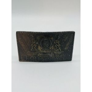 Vintage Rolls Royce Belt Buckle